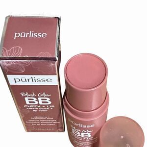 Purlisse Blush Glow BB Cheek + Lip Cream Moving Mauve 2-in-1 0.28 oz